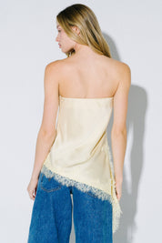 Livia Lace Top Light Yellow