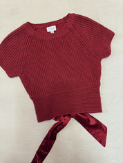 Bree Bow Top Ruby