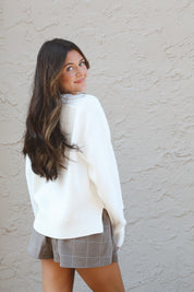 Spring Street Pullover Optic White