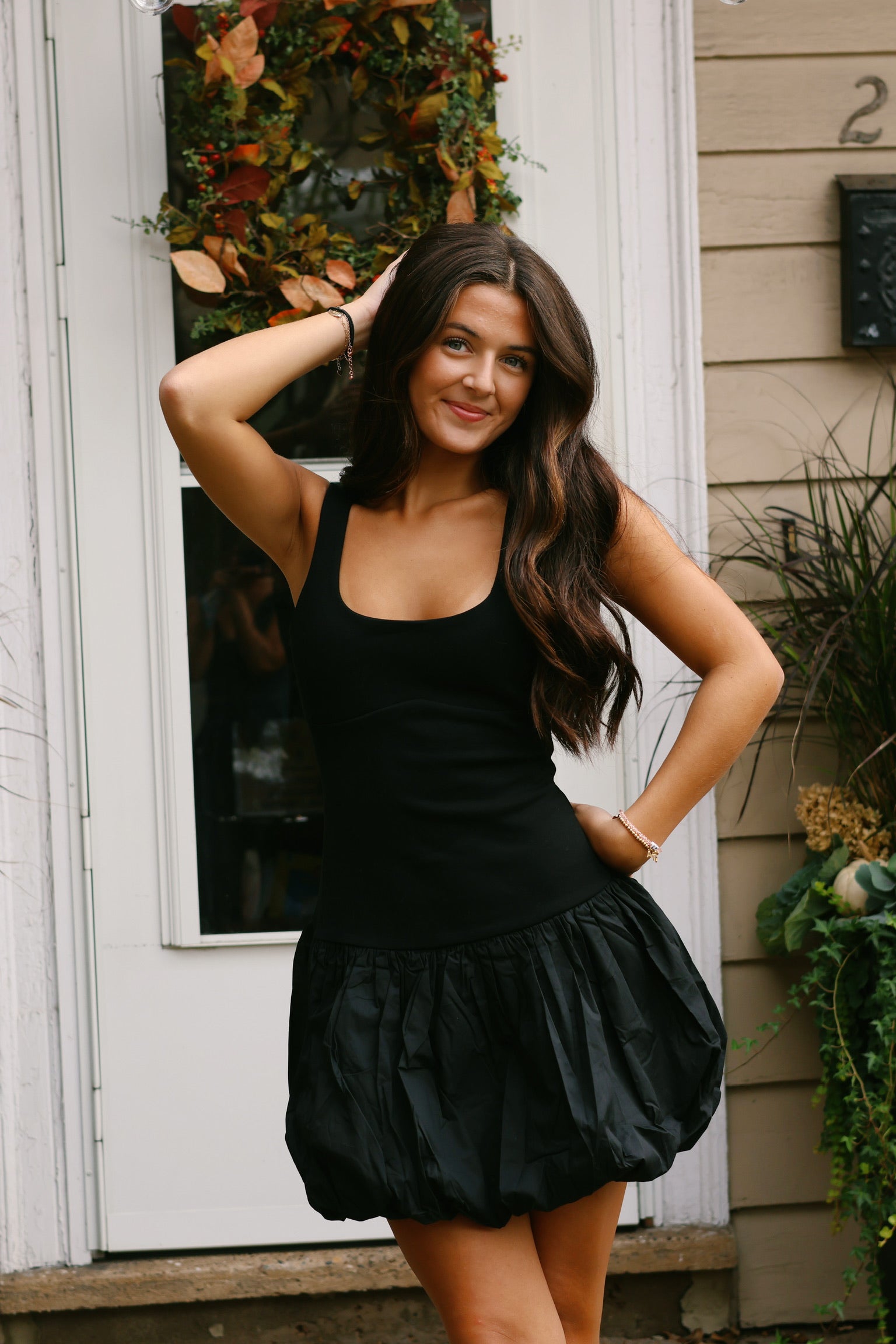 berta black dress Berta Backless Long Sleeve Evening Dress with Tulle Applique Sweep Train for Women from Dhgate Evening Dresses