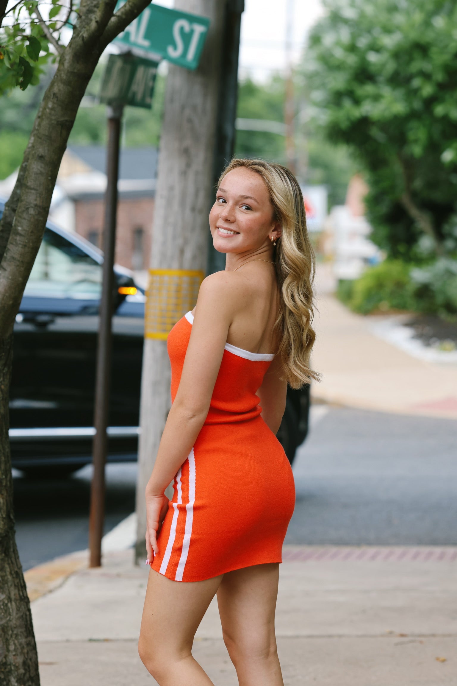 orange crush dress Orange Crush Maxi - New Arrivals