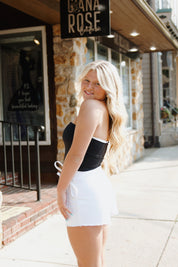 Aria Top Black/ White