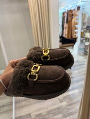 DAVOS Mule in Chcoolate