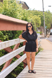 Tori Romper Black