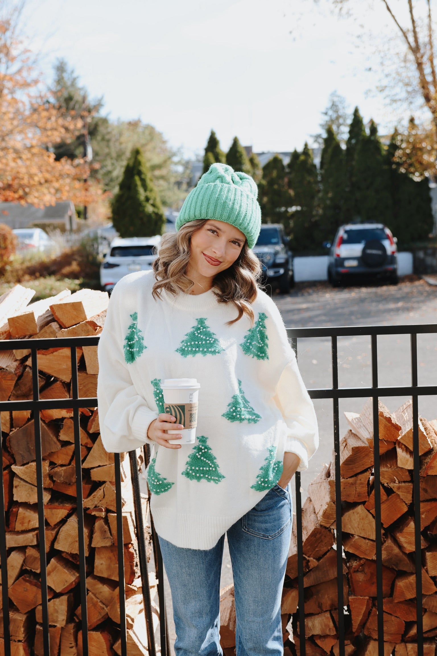 Pine & Pearl Sweater