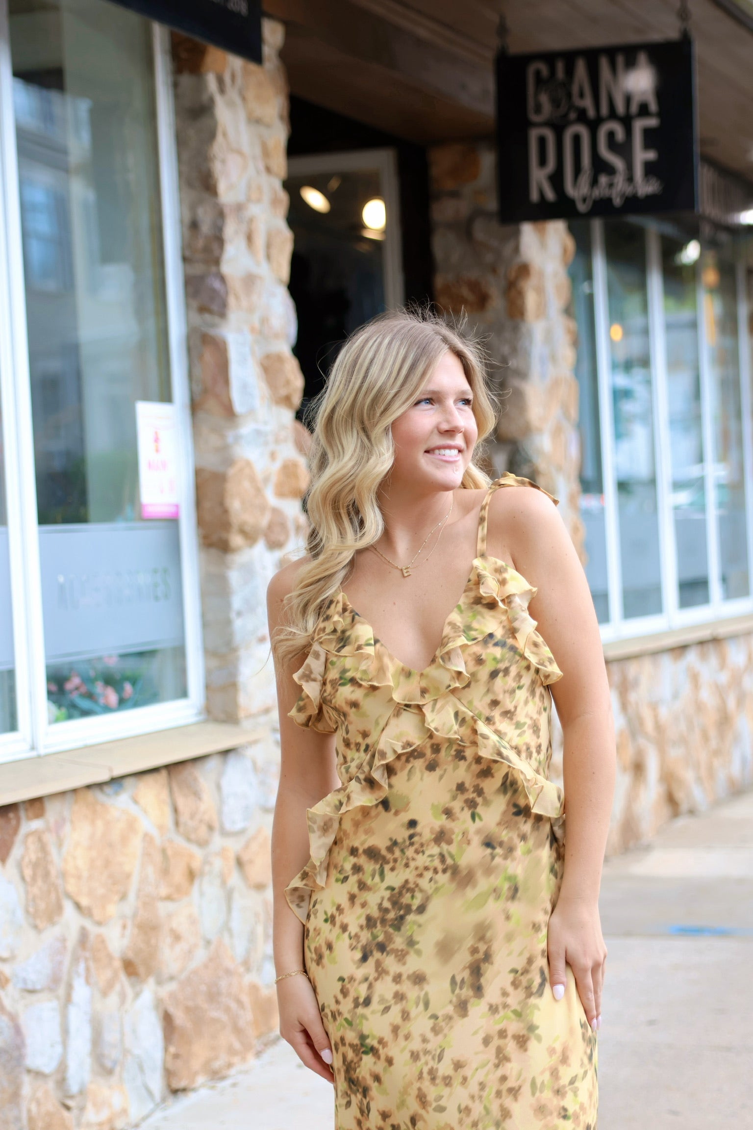 Adalina Dress- Wheat