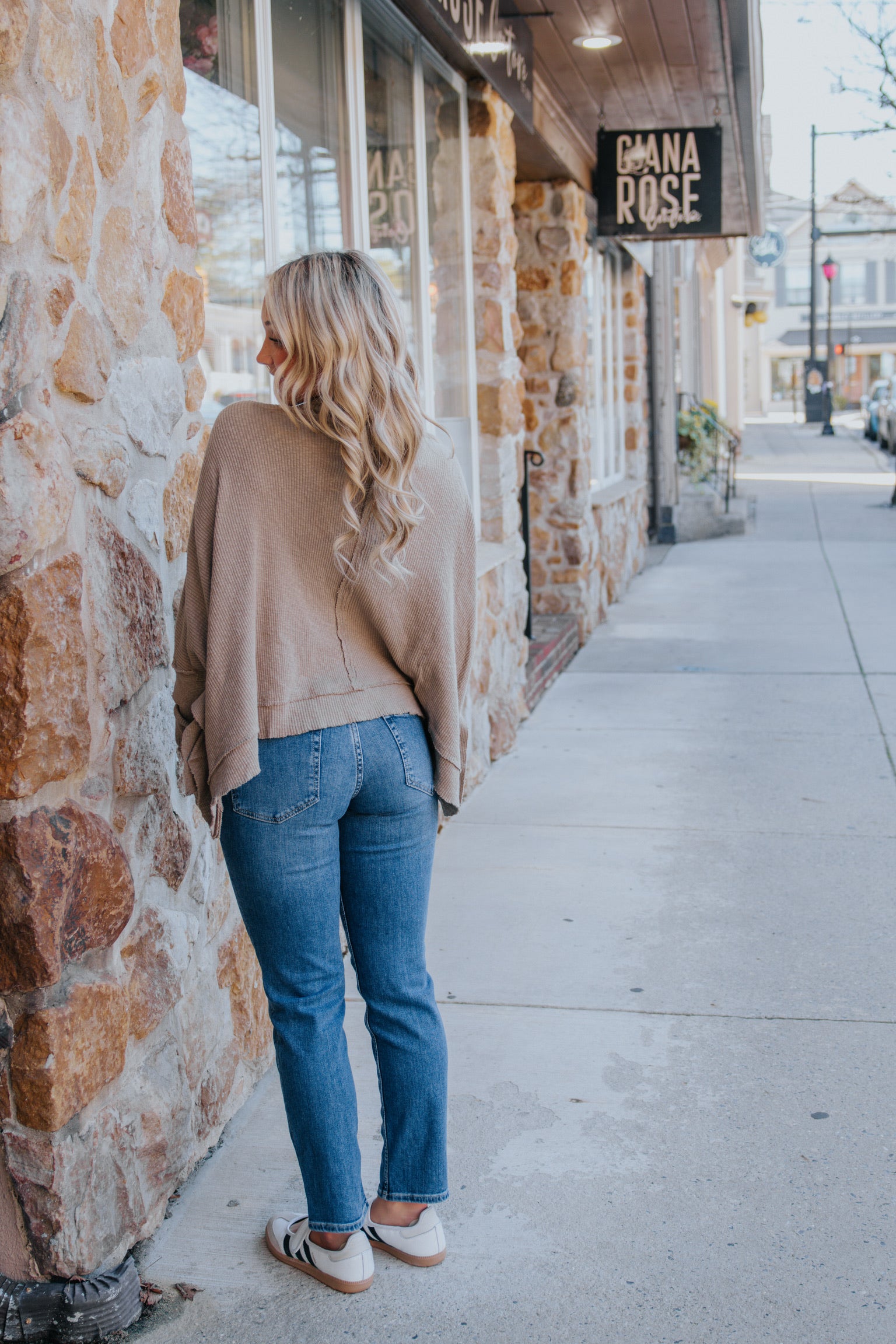 We The Free Moon Daisy Turtleneck Twofer in Saged Army| Free People