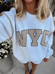 Cozy Girl NYC Stitched 2 Piece Set (SOLD AS SET)