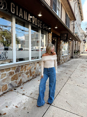 Kerianne Off The Shoulder Top Natural
