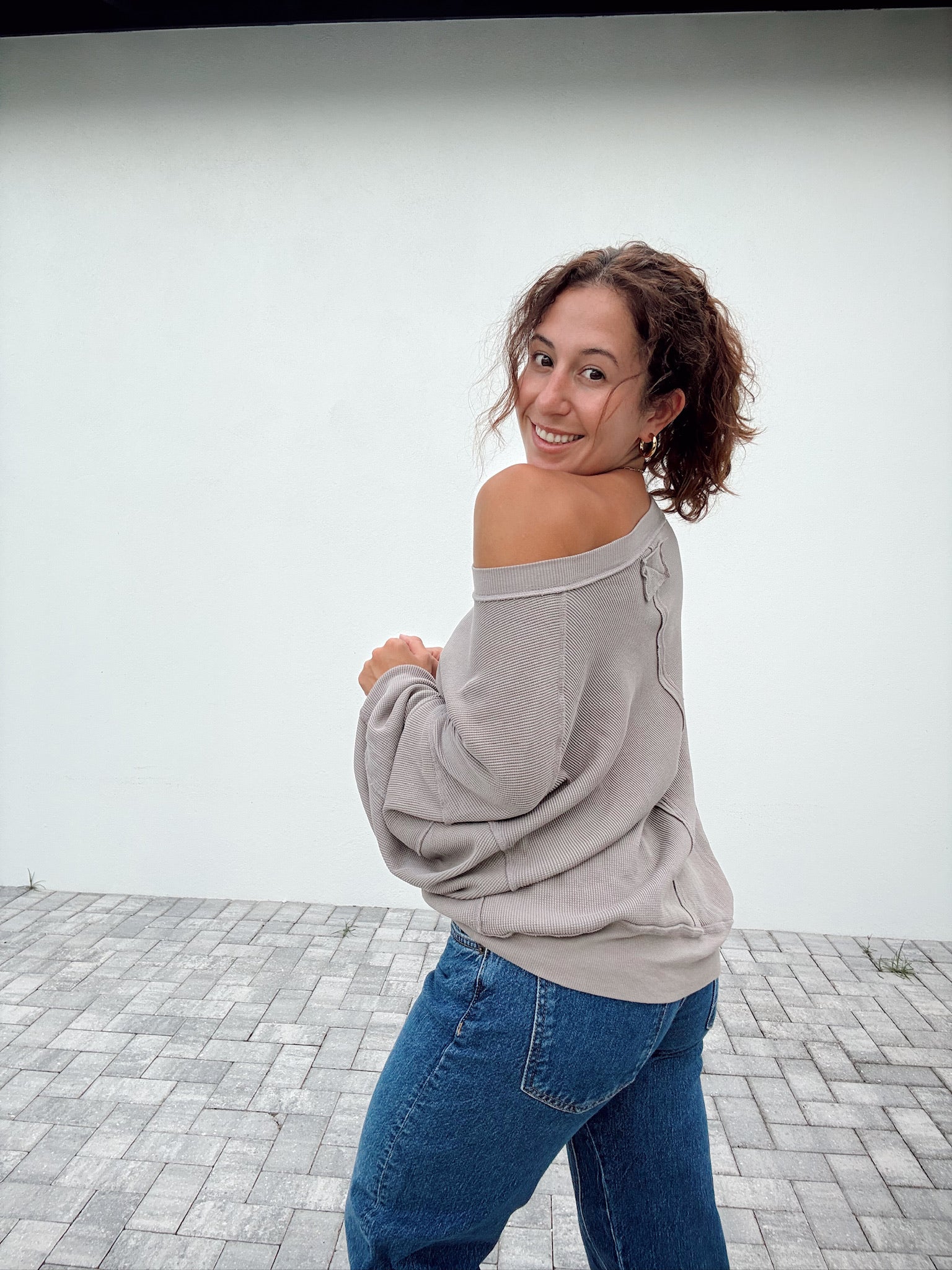 Skyline Tee | Petrified Wood | Free People