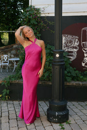 CHARA MAXI DRESS- MAGENTA