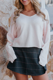 See Me V-Neck Knit Pullover | Ballet Slipper | Free People