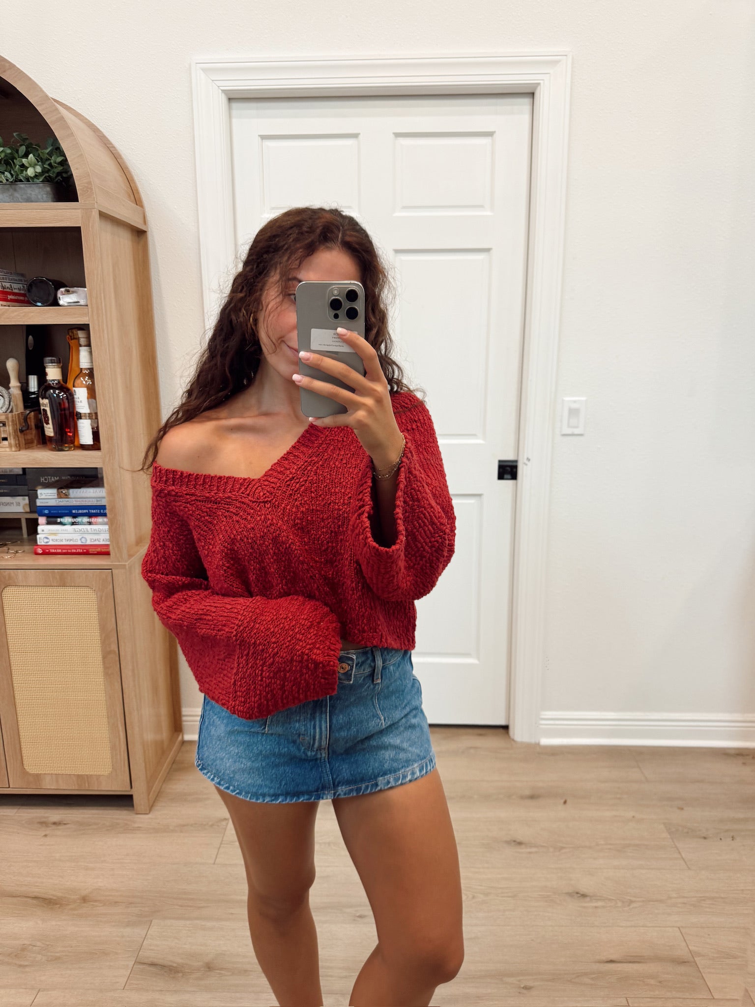 Heartland Cotton Pullover | Richest Red | Free People