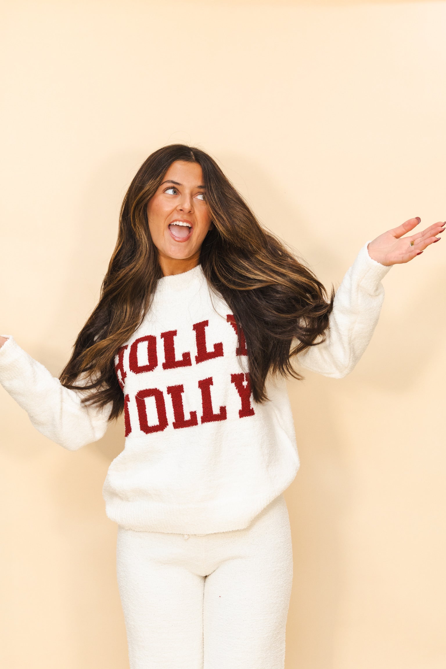 Holly Jolly Soft Sweater Set (sold as Set)