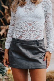 Ariel Skort | Charcoal | NIA