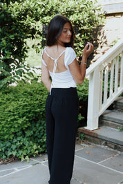 Easy Breezy Linen Pants Black