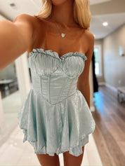 Princess Corset Mini Baby Blue