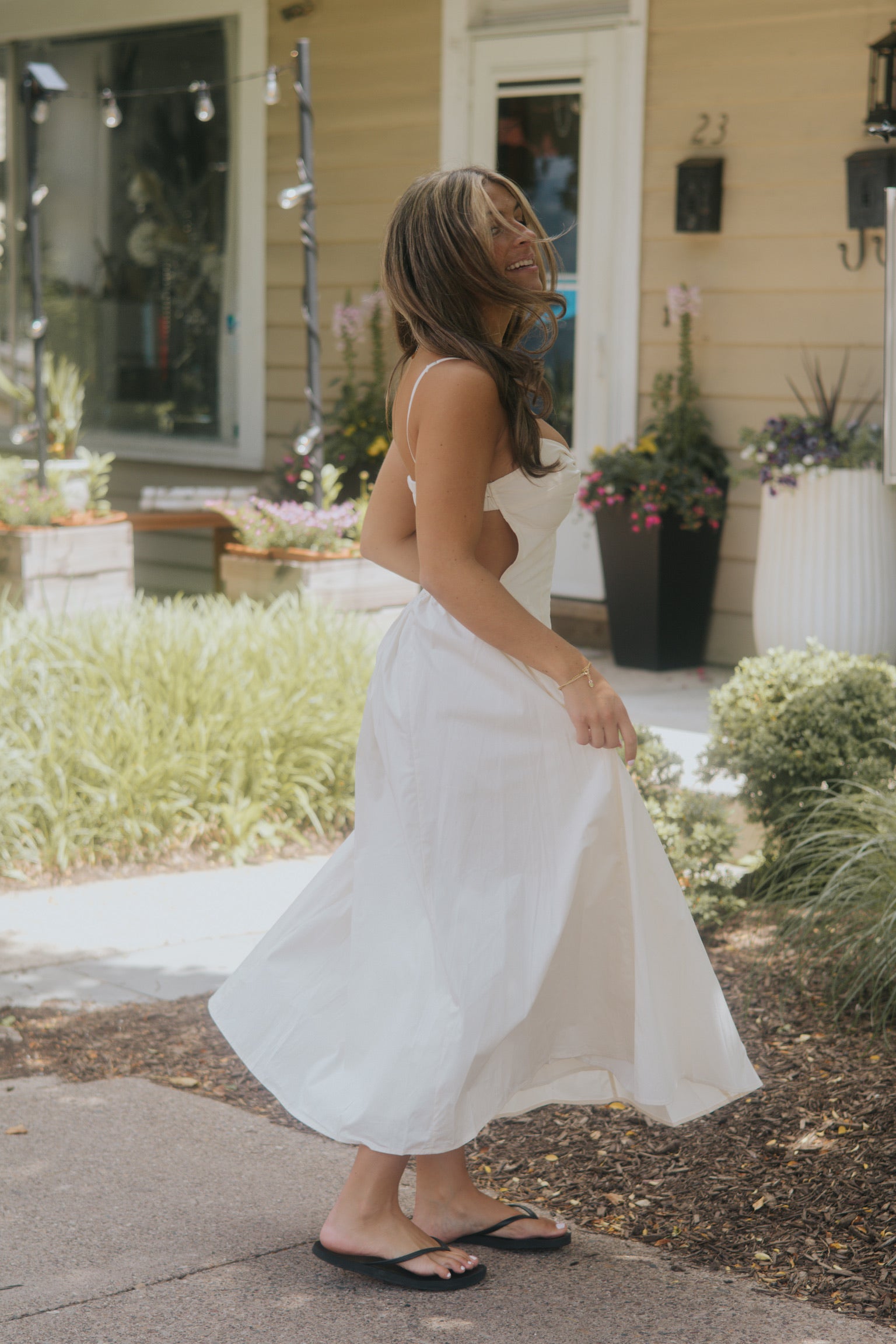 Destine Dress | Ivory | NIA