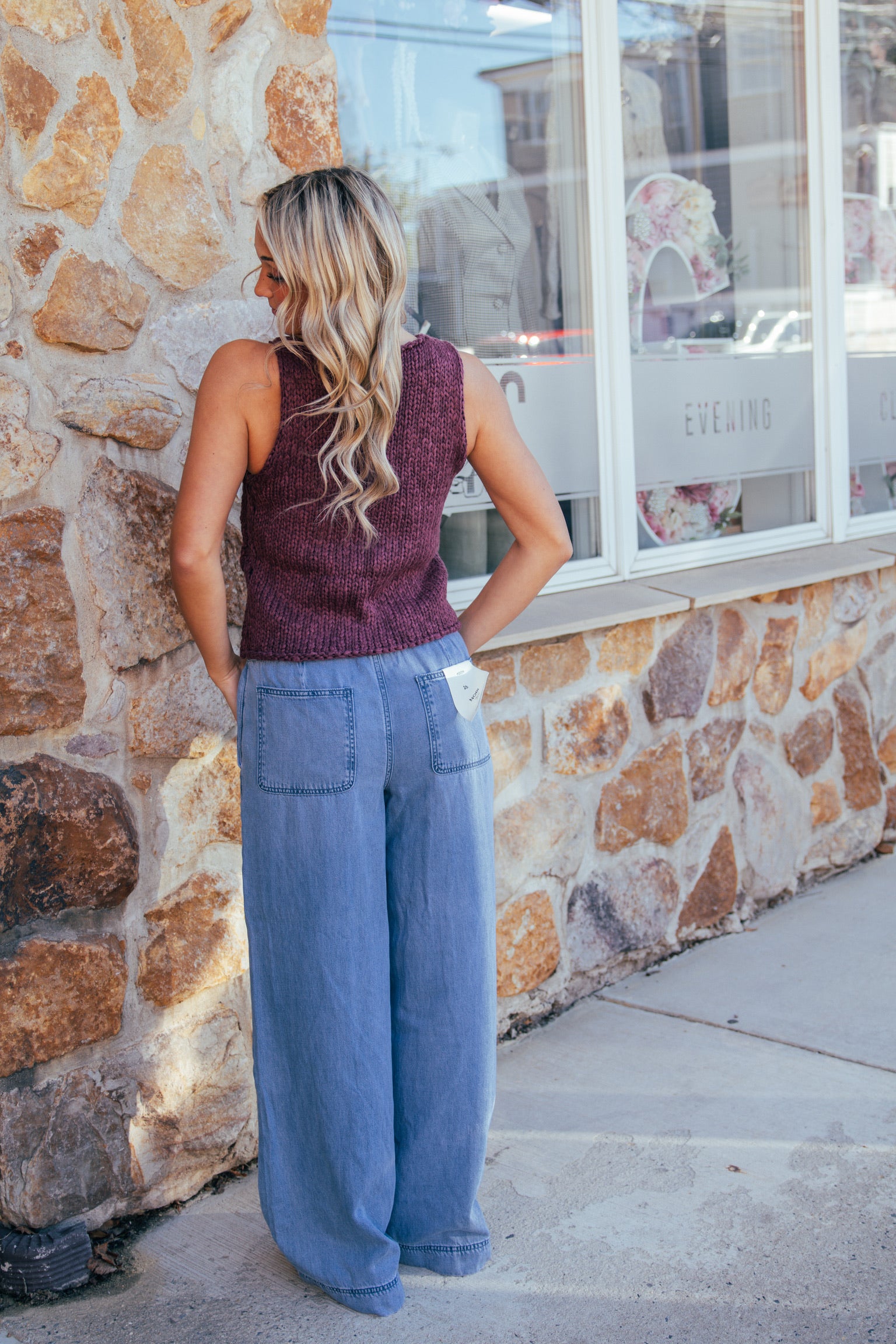 We The Free Opal Knit Tank | Sangria