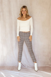 Molly Plain Slim Pant Neutral Combo FP