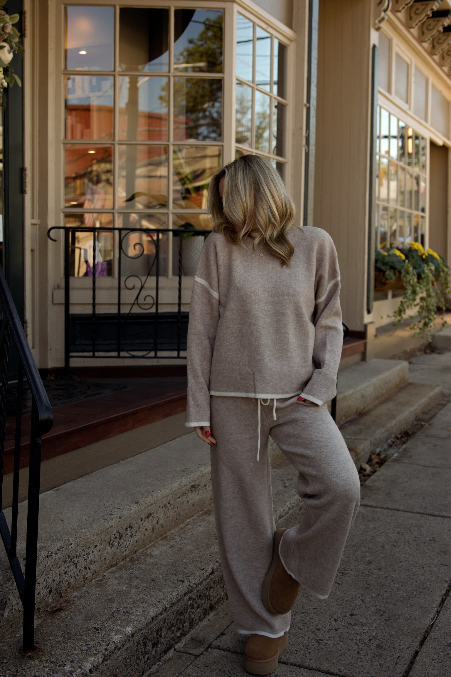 Mocha Latte Sweater Set
