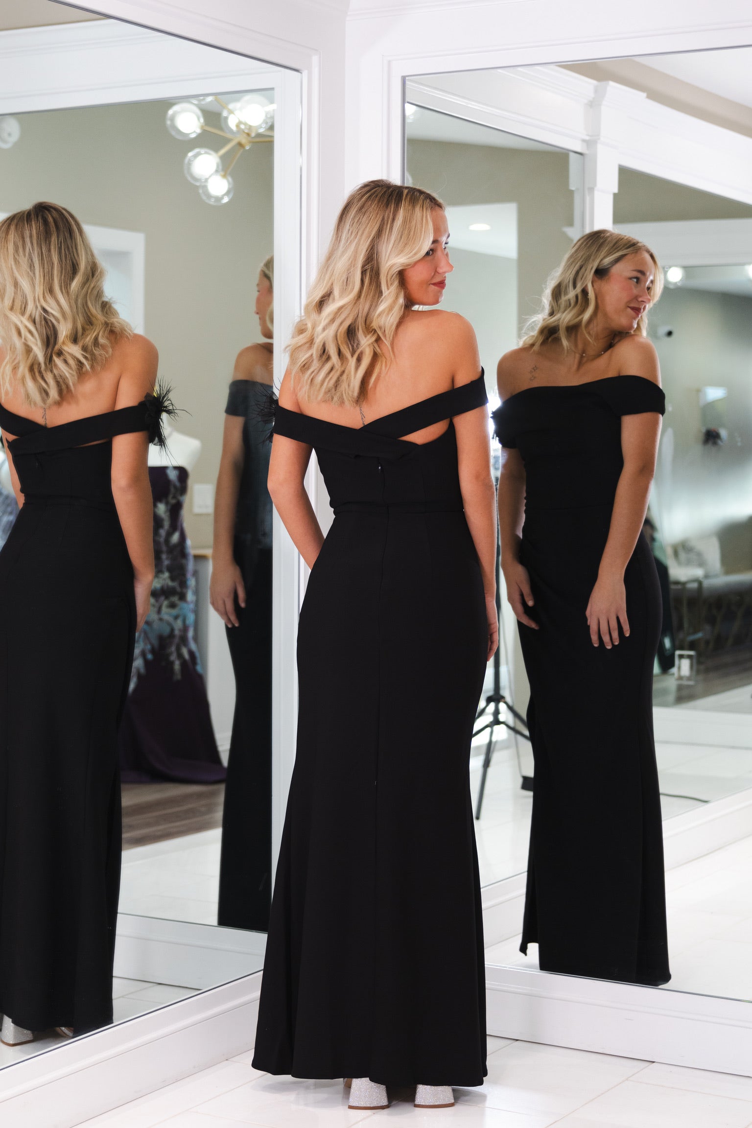 Euphoria Gown in Black by Elliatt