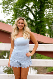 Sweet Magnolia Light Blue Set