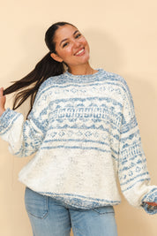 Dani Pattern Sweater Cloud Combo FP