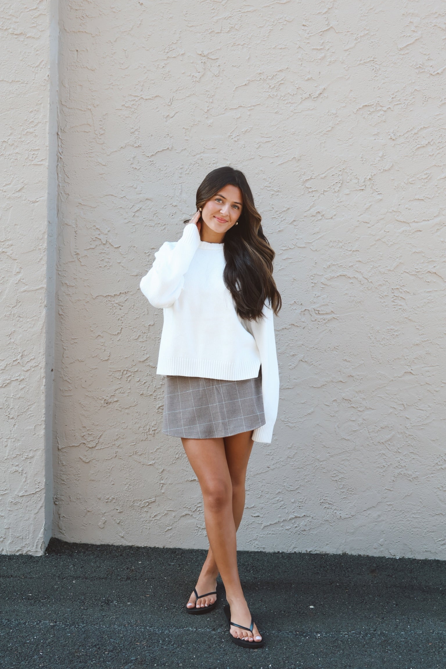 Spring Street Pullover Optic White