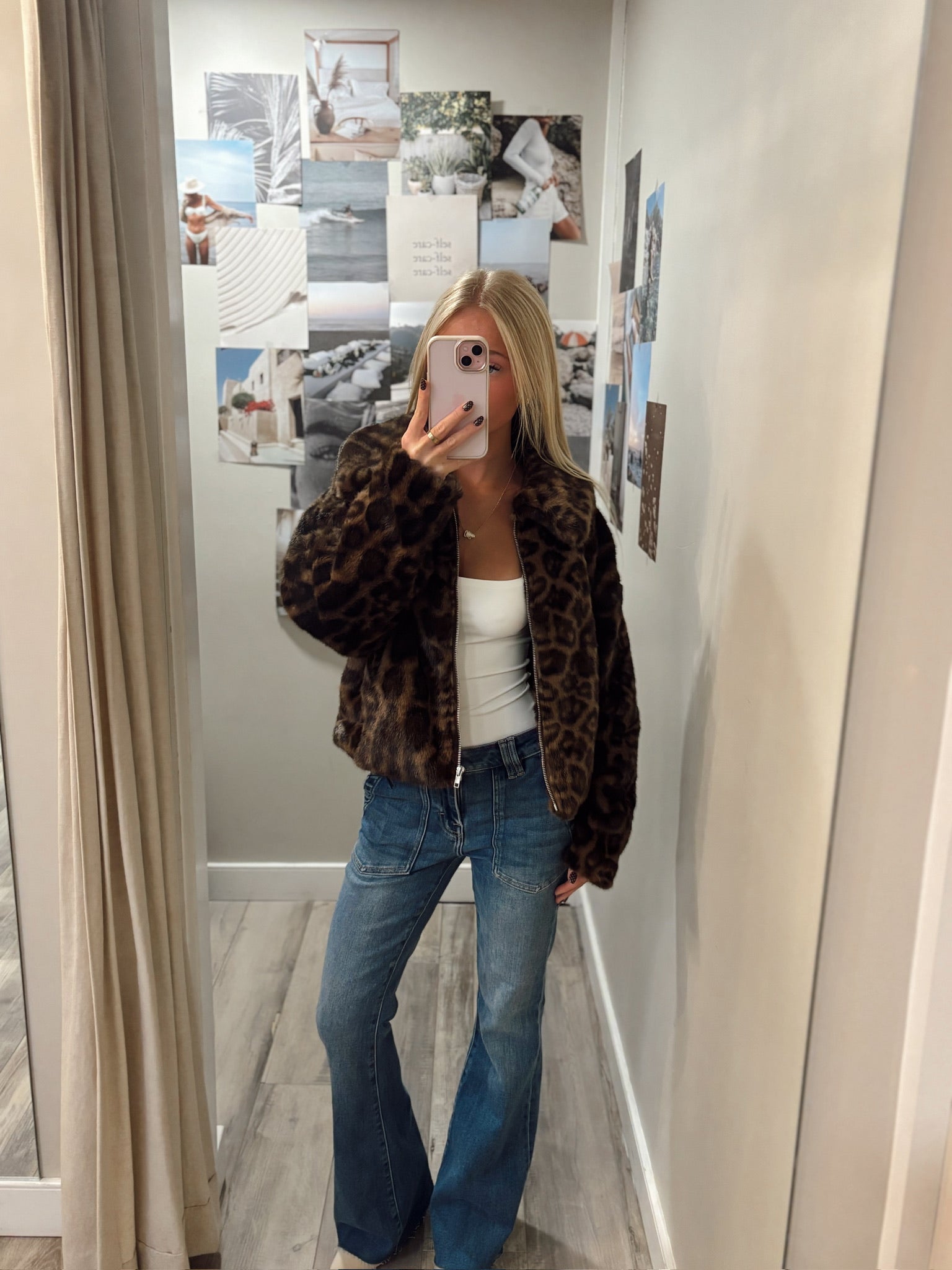 So Fuzzy Faux Fur Jacket