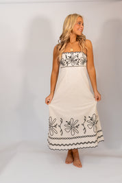 Coastal Chic Maxi Oat/Black