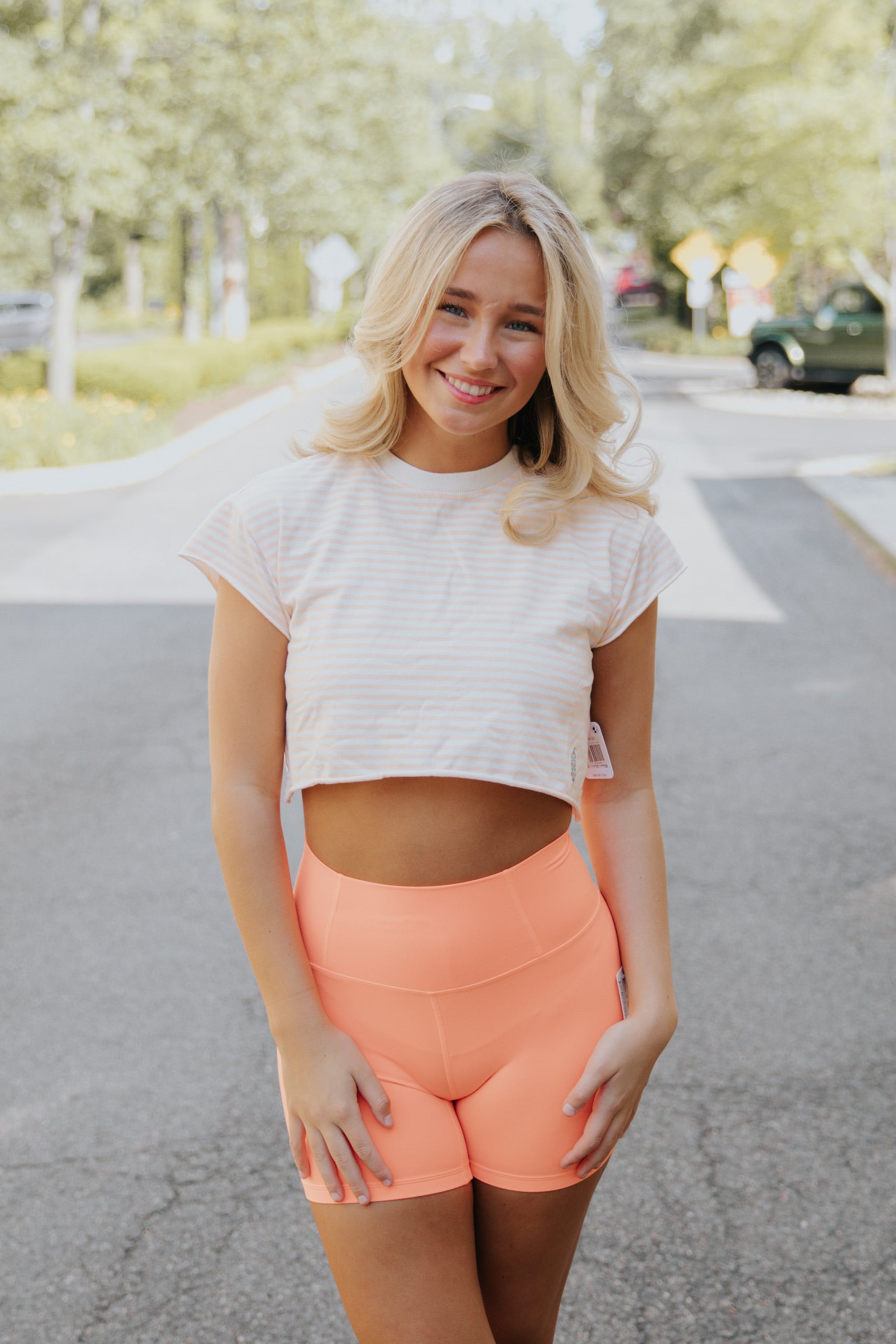 Never Better Bike Shorts | Burnin' Up | Free People