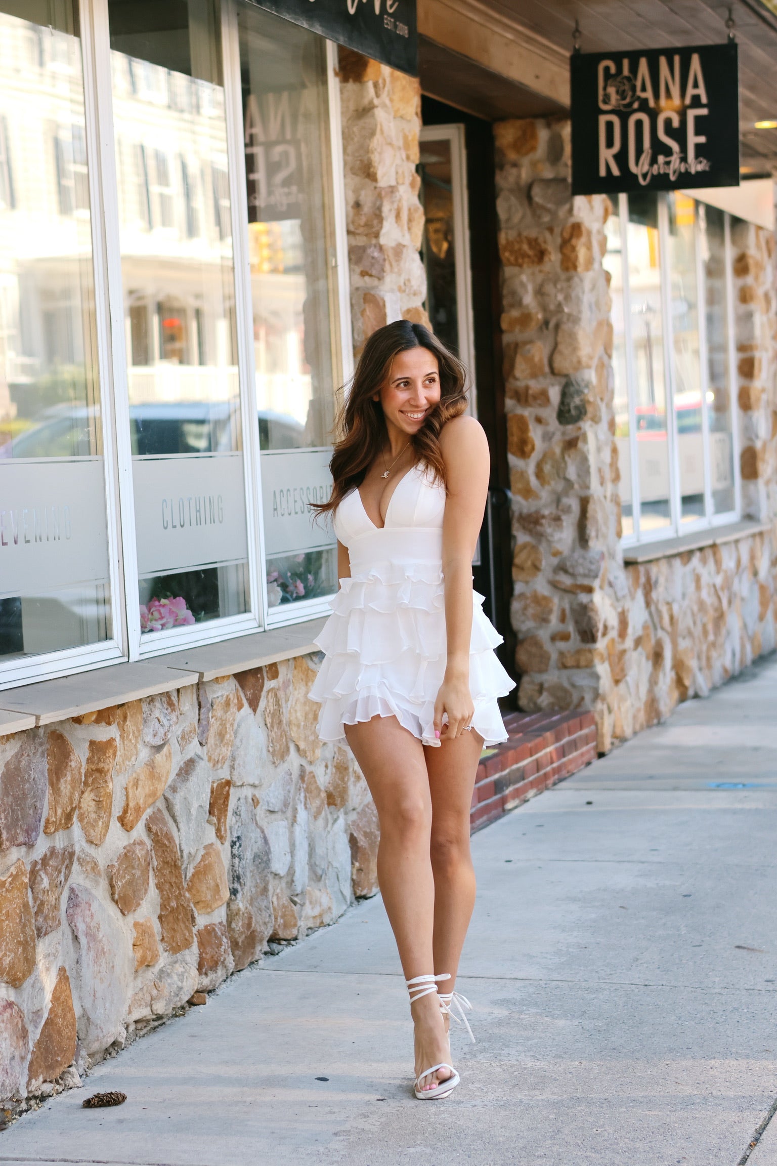 kayla mini dress Kayla Dress White / 10