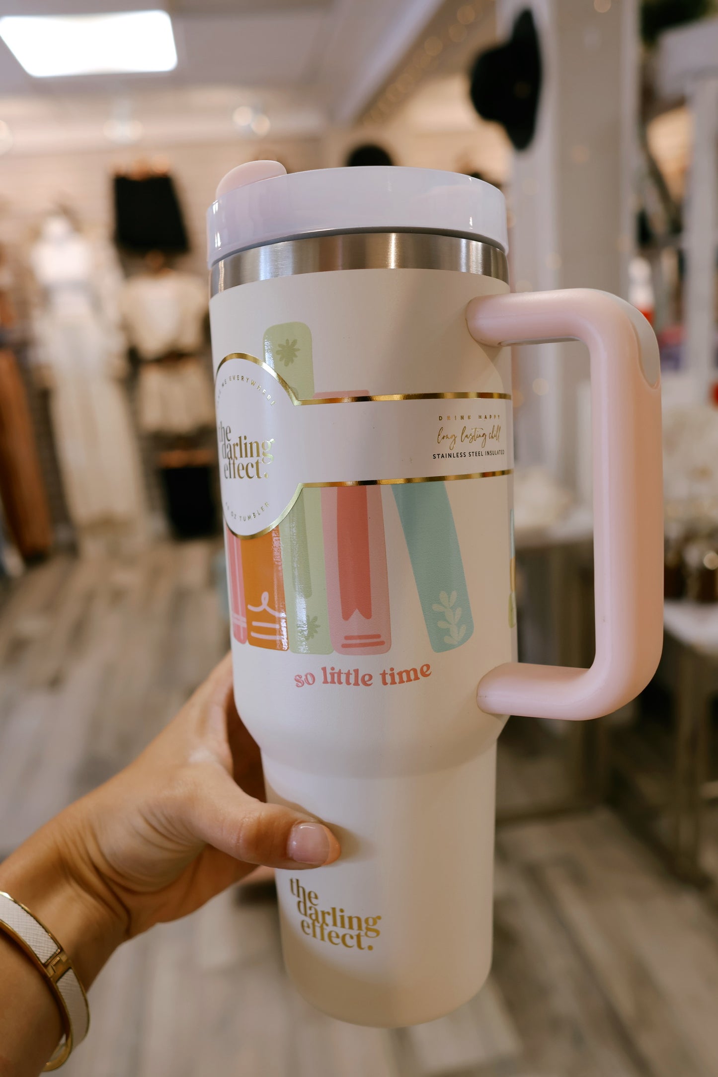 Take Me Everywhere Tumbler So Many Books