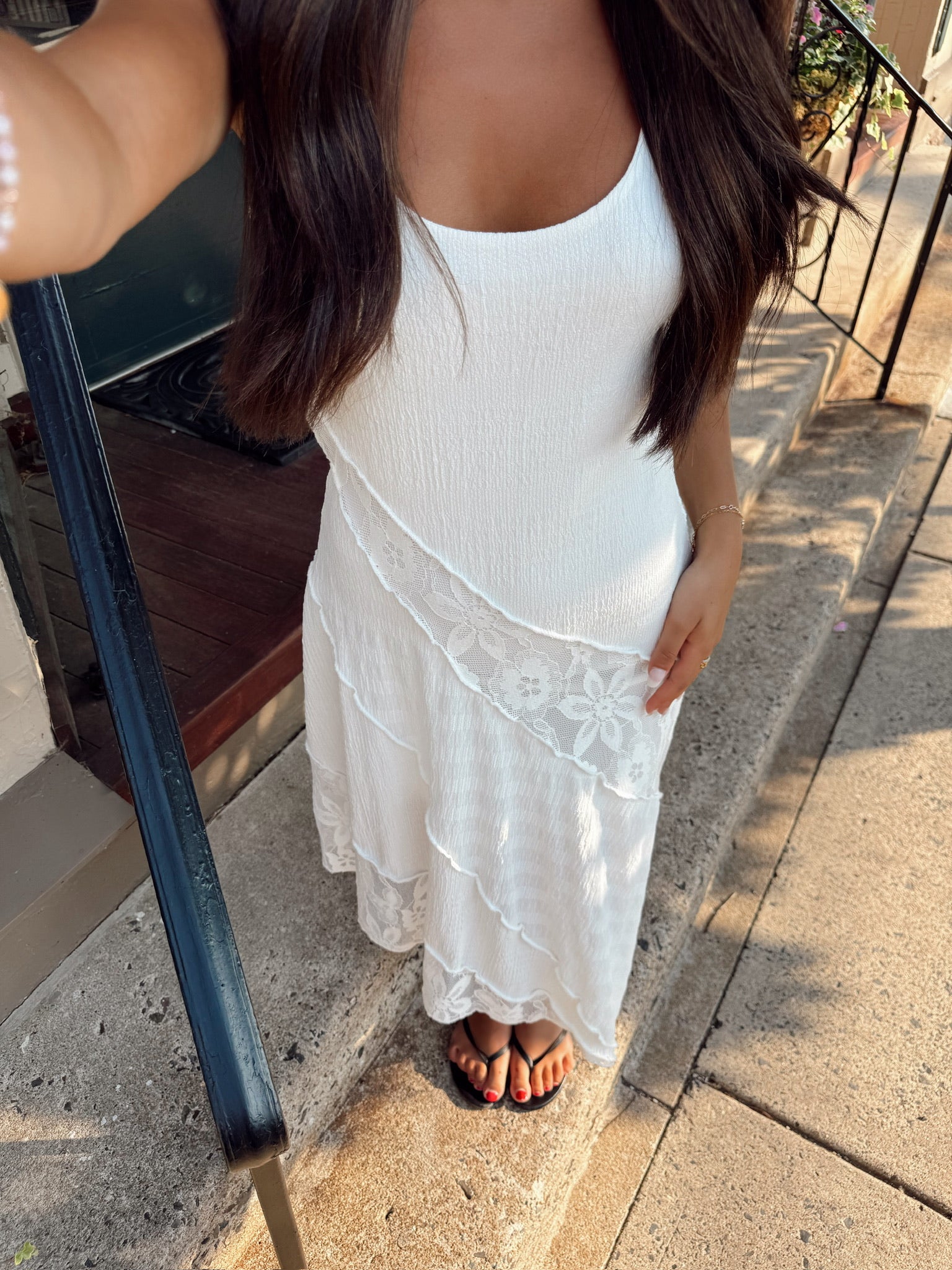 Vance Dress Marshmallow