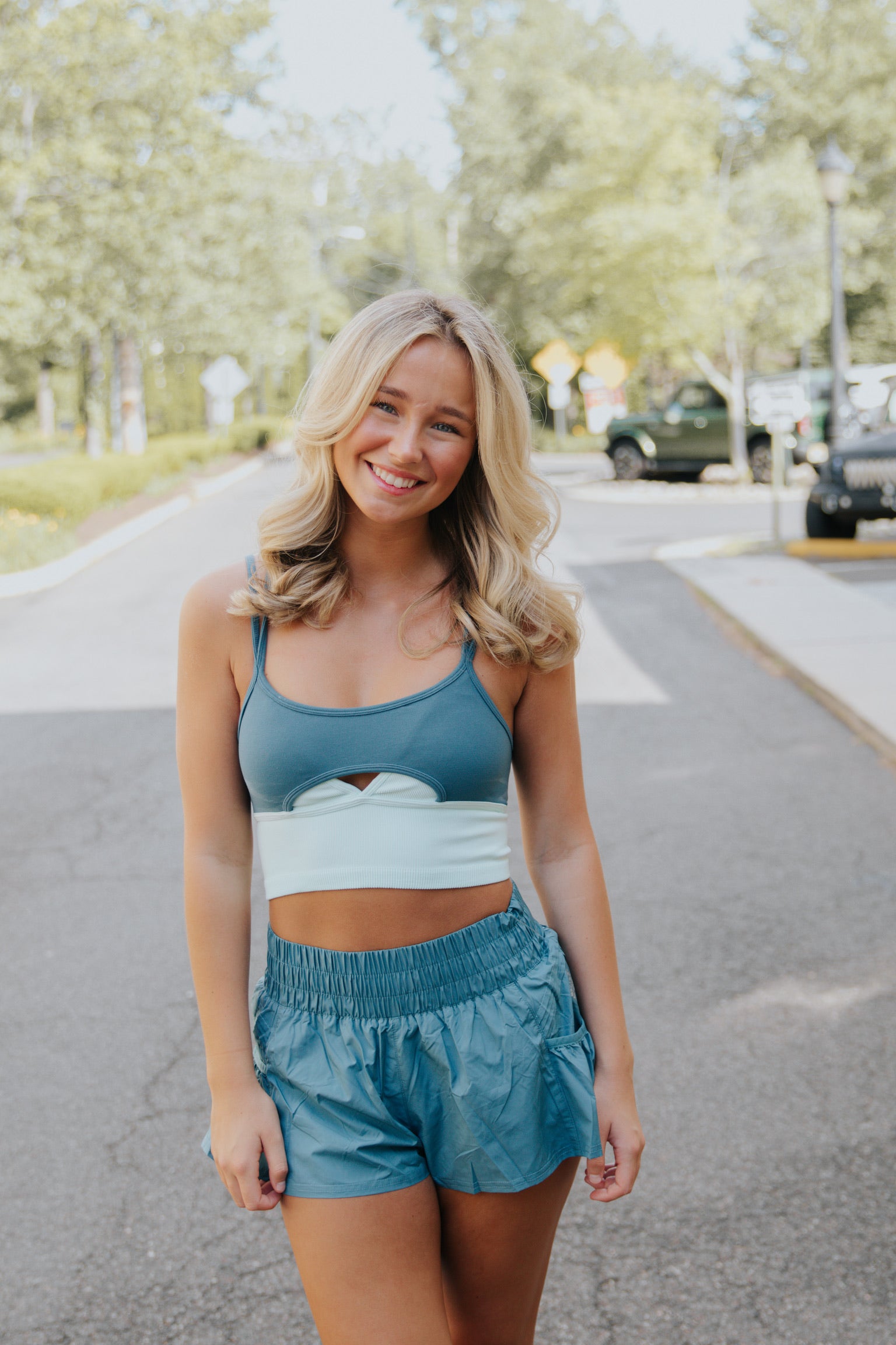 Malia Babydoll Tank | Black Combo | Free People