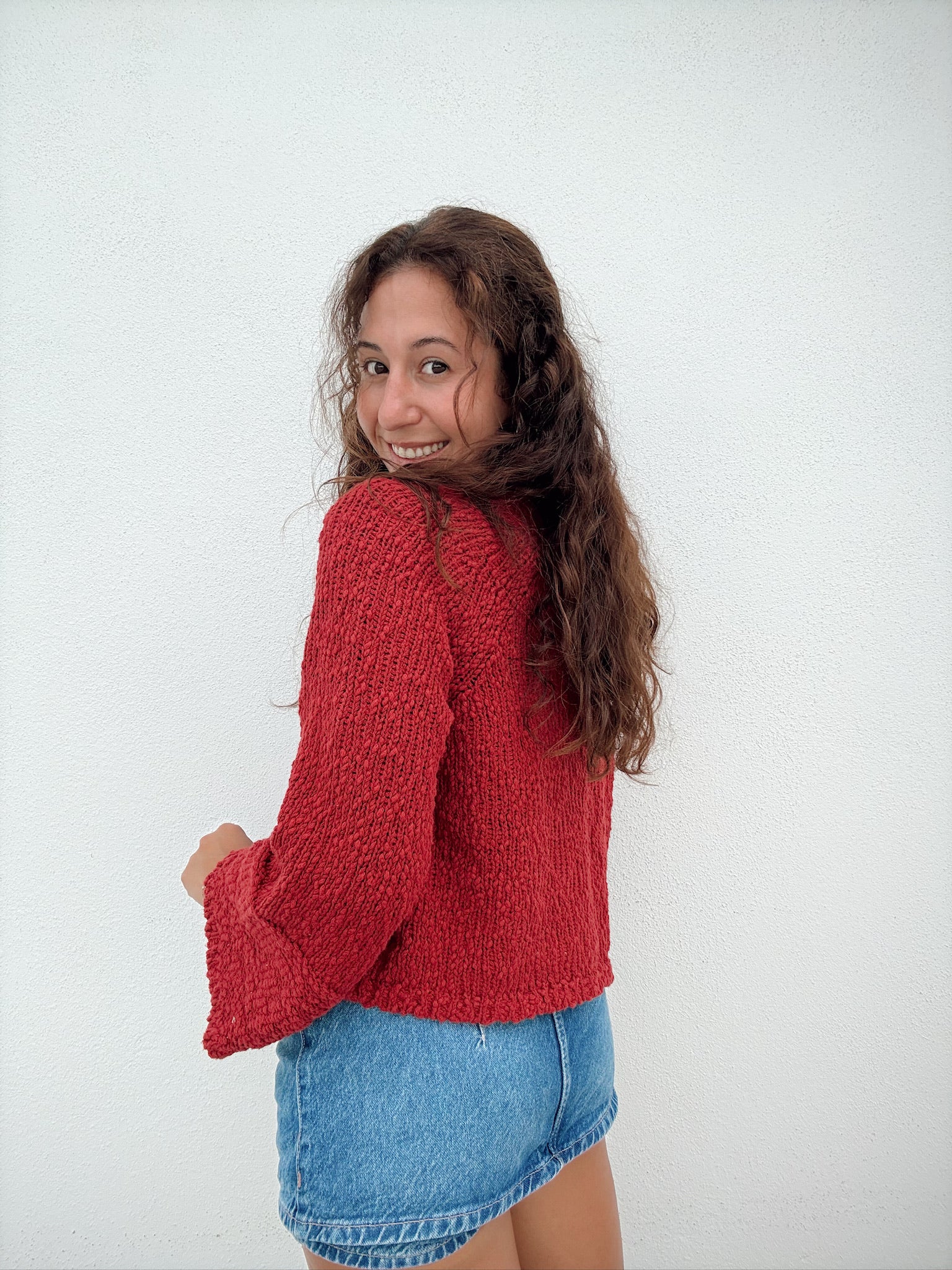Heartland Cotton Pullover | Richest Red | Free People