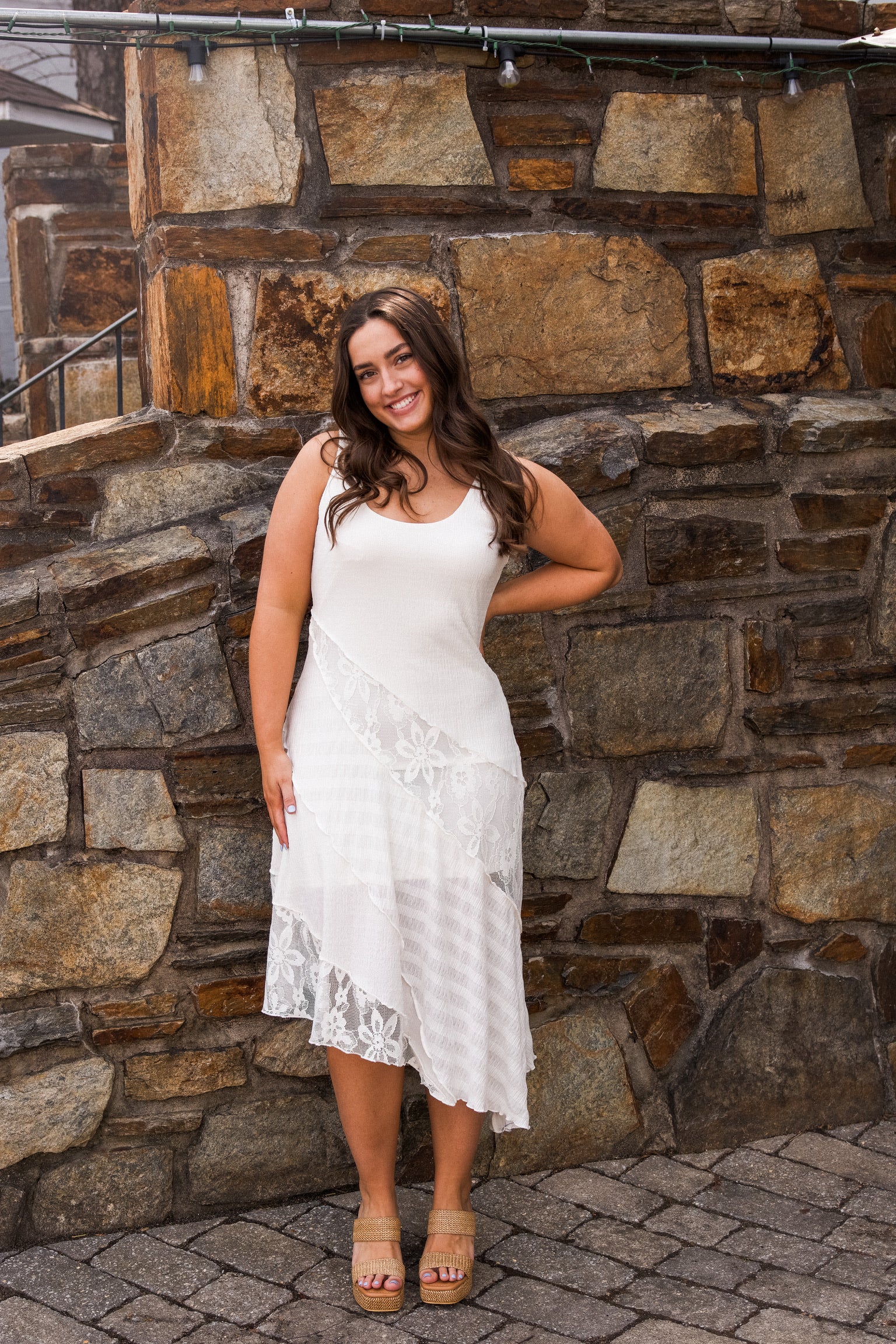 Vance Dress Marshmallow