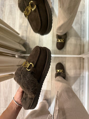 DAVOS Mule in Chcoolate