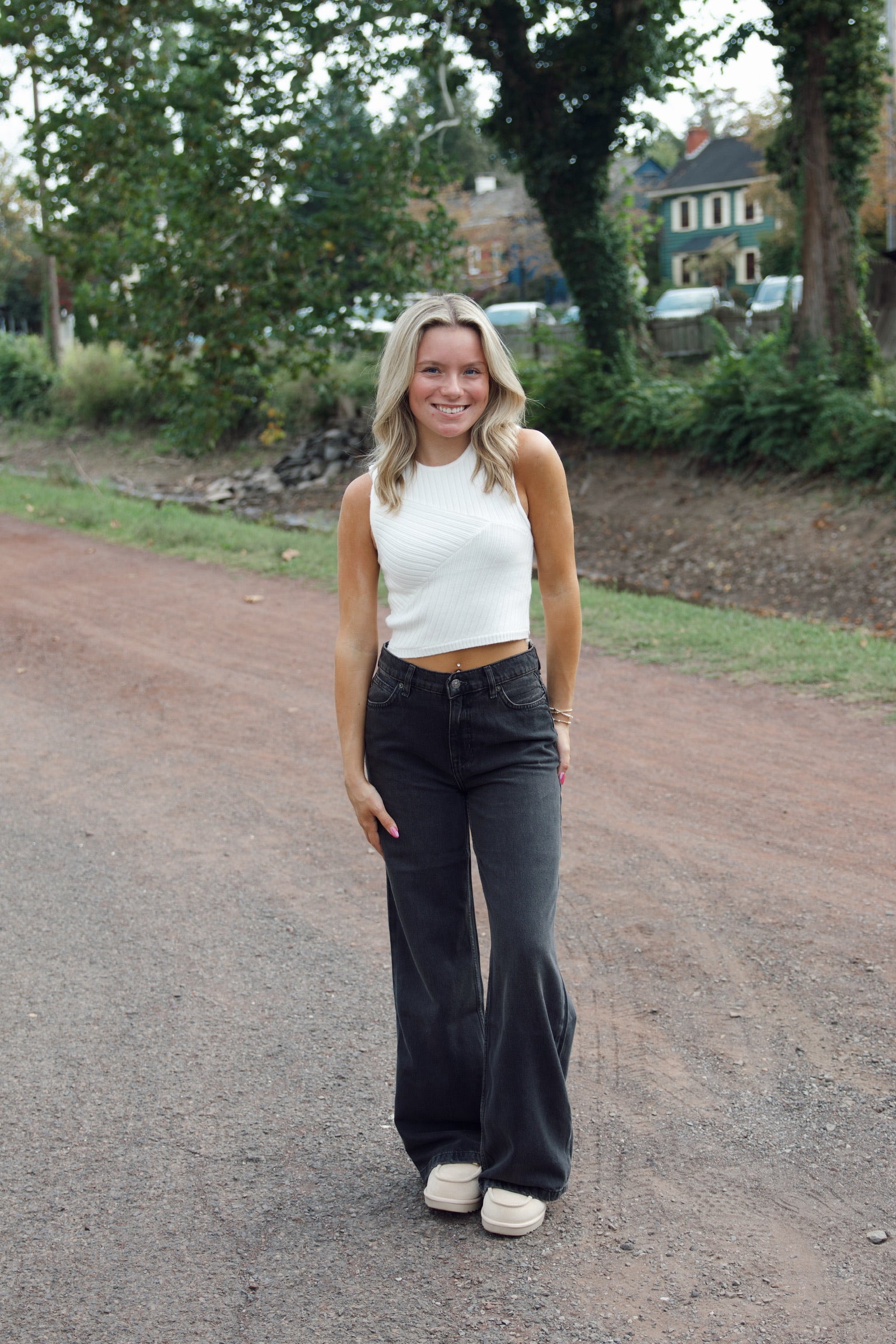 Elevated Essential Sweater Top Ivory