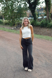 Elevated Essential Sweater Top Ivory
