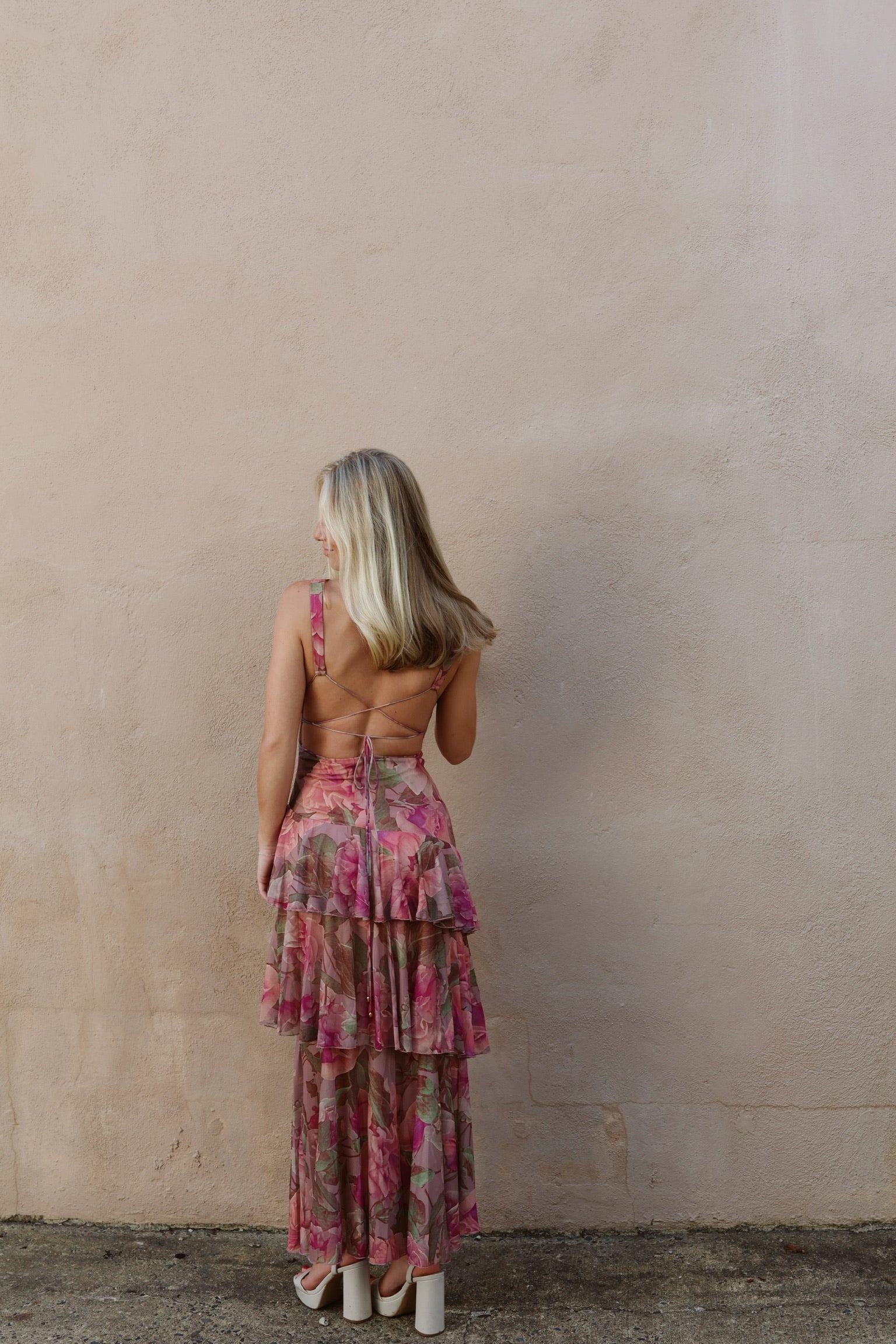Maine Maxi Brown Floral
