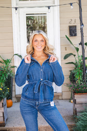 Belmont Denim Jacket Robe