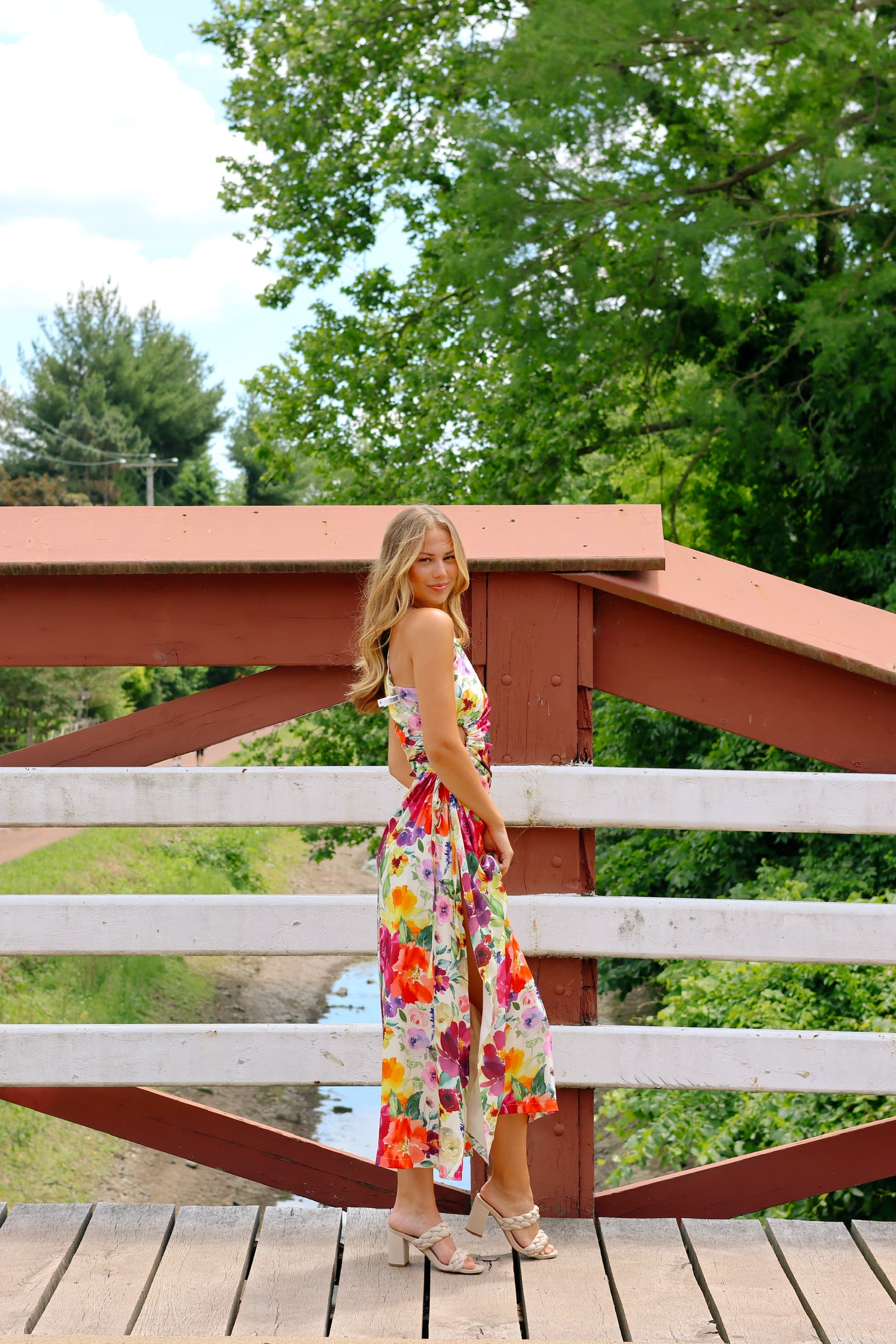 the nour midi dress NOUR MIDI DRESS