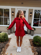 Holly Sweater Set Red