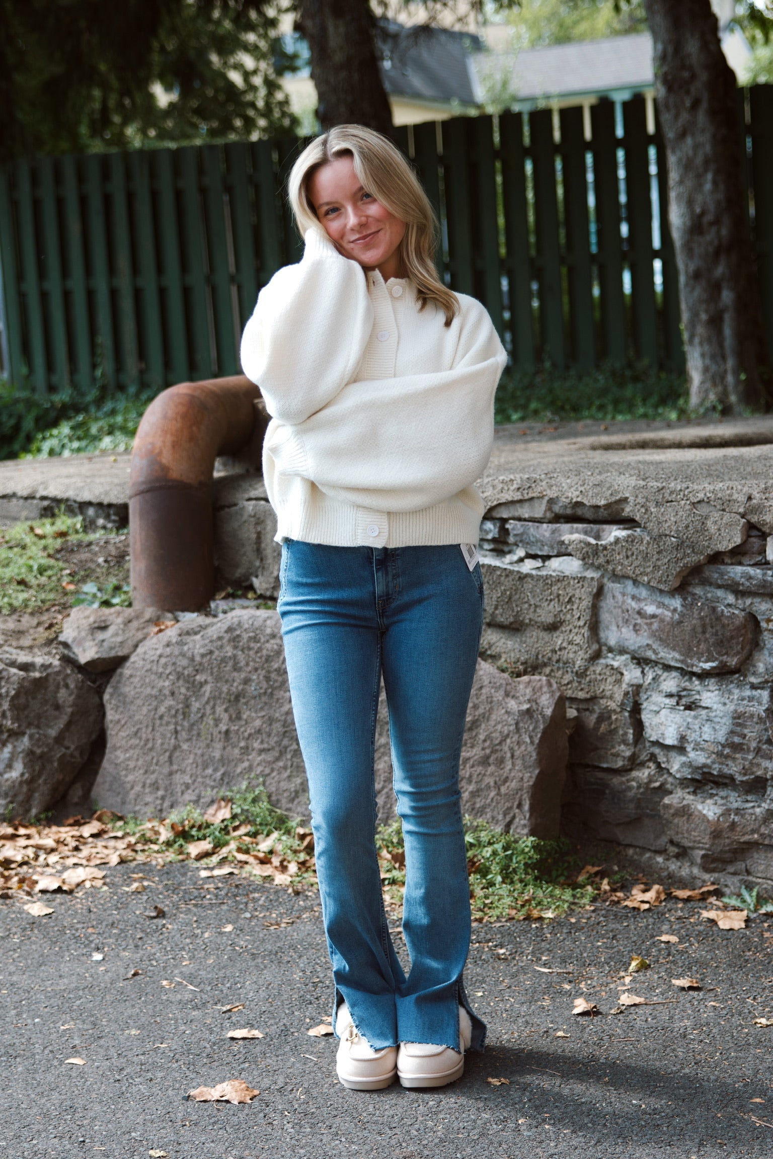 The Vault Cardi Cream