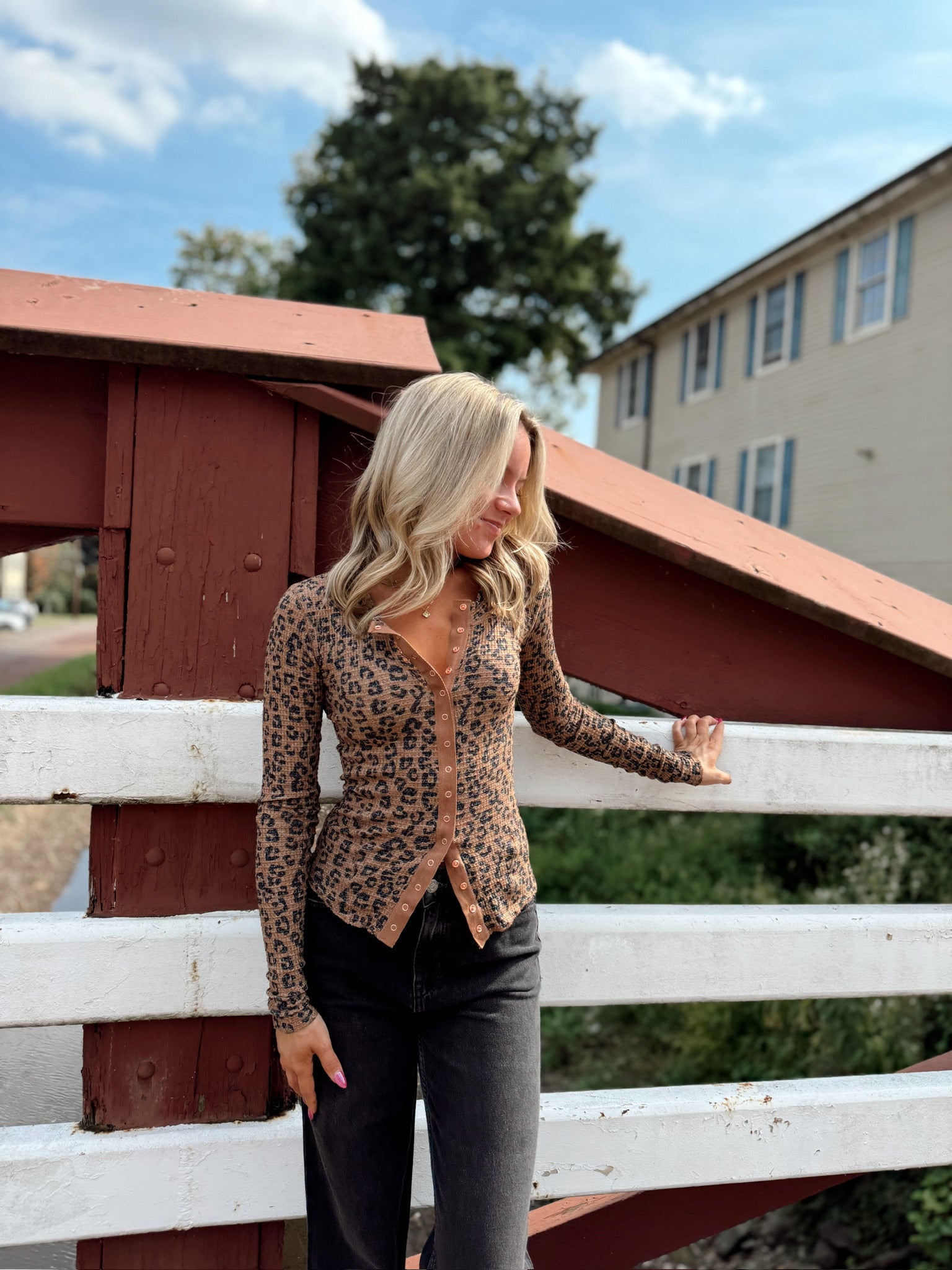 Going Places Printed Cardi FP