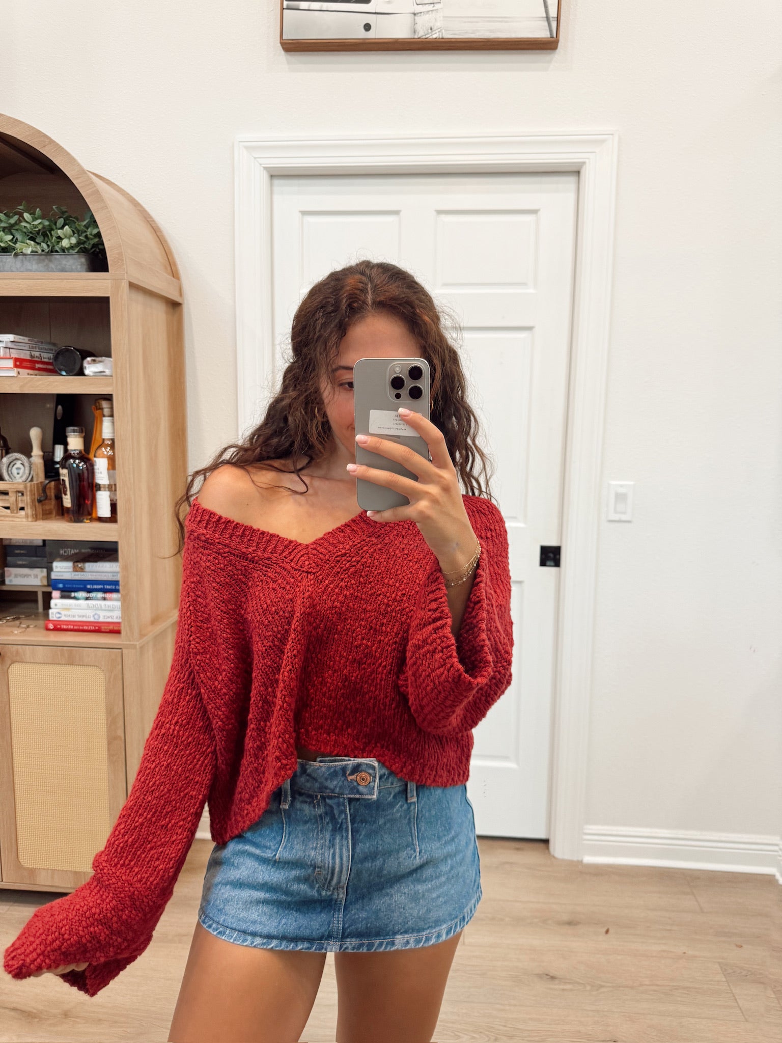 Heartland Cotton Pullover | Richest Red | Free People
