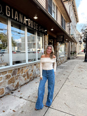 Kerianne Off The Shoulder Top Natural