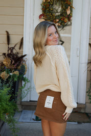 Peyton Tawney Wash Micro Mini Denim Skirt